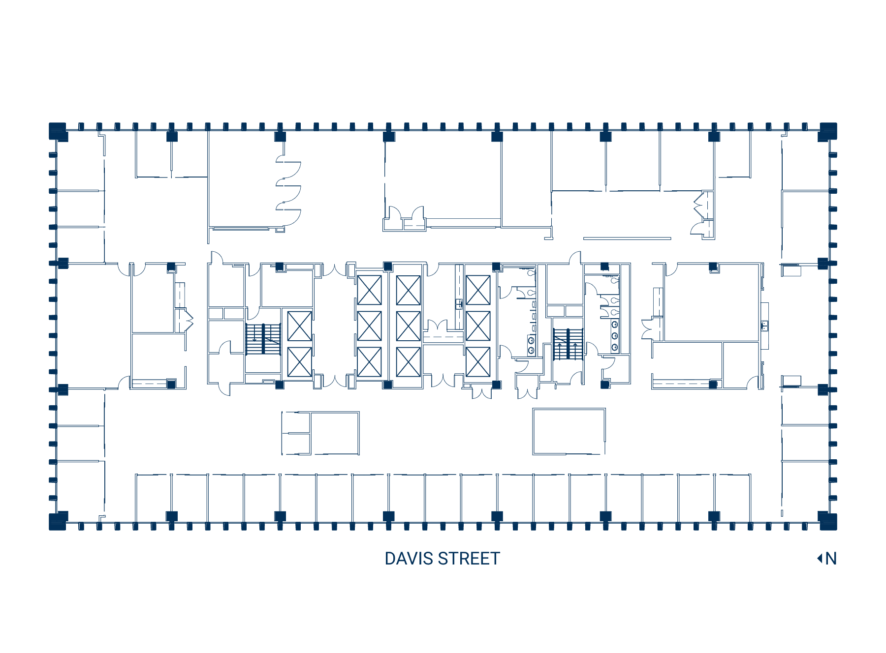 Floor 24 Suite 2400 As-Built Floor Plan